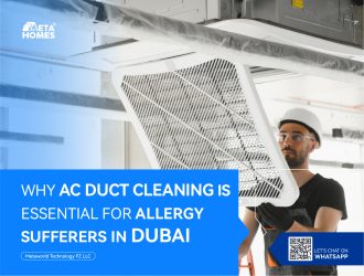 ac duct cleaning for allergy sufferers in dubai