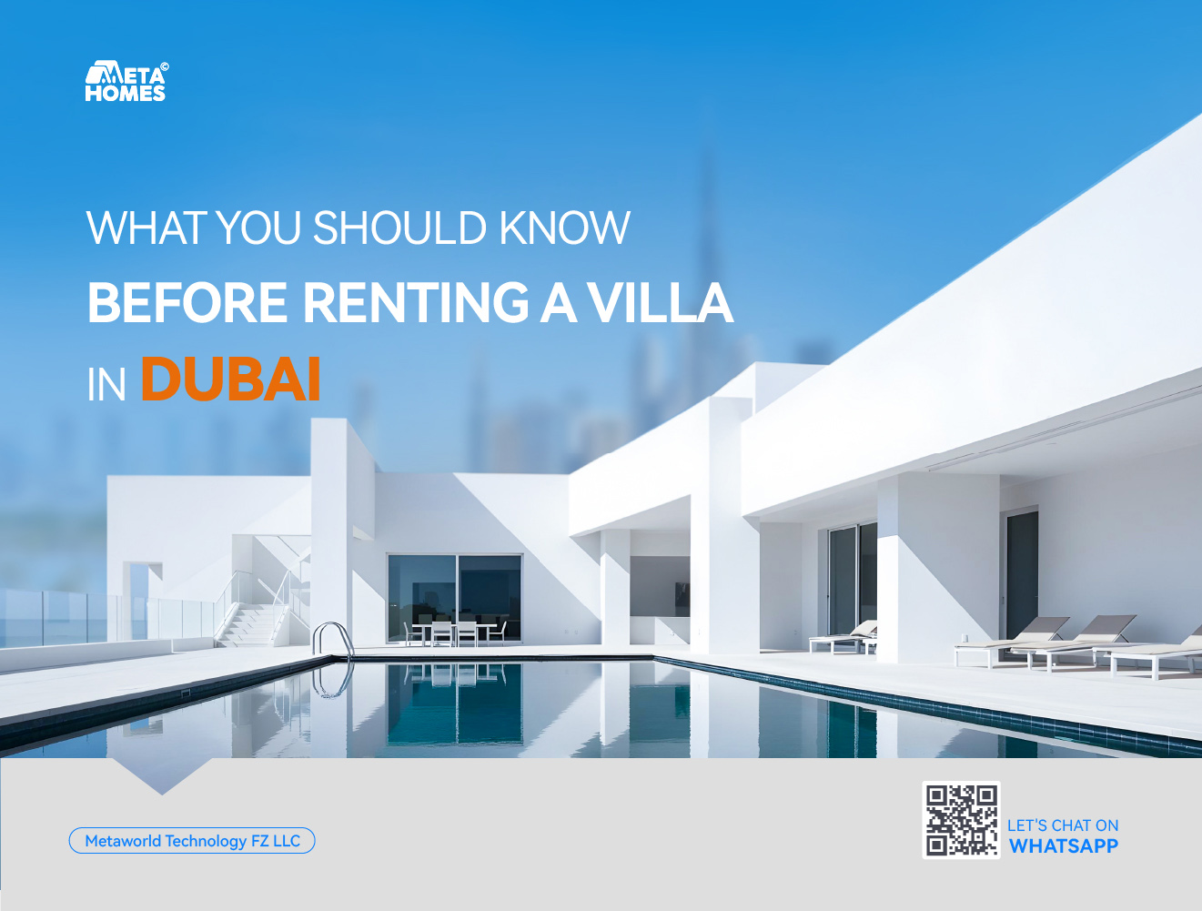 tips to rent a villa in dubai