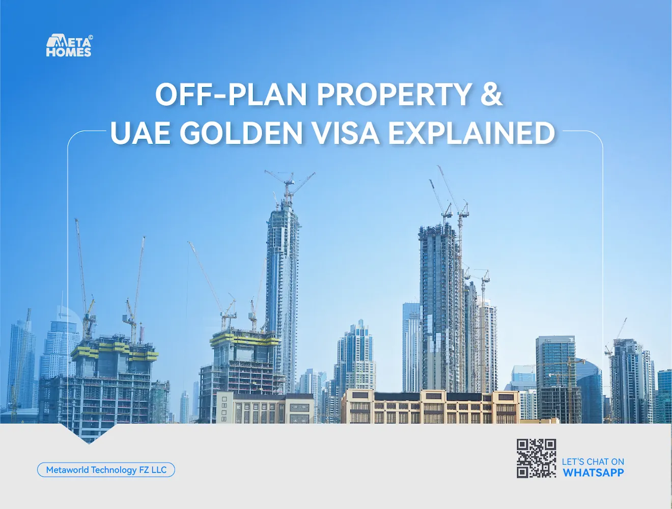 off plan property and uae golden visa