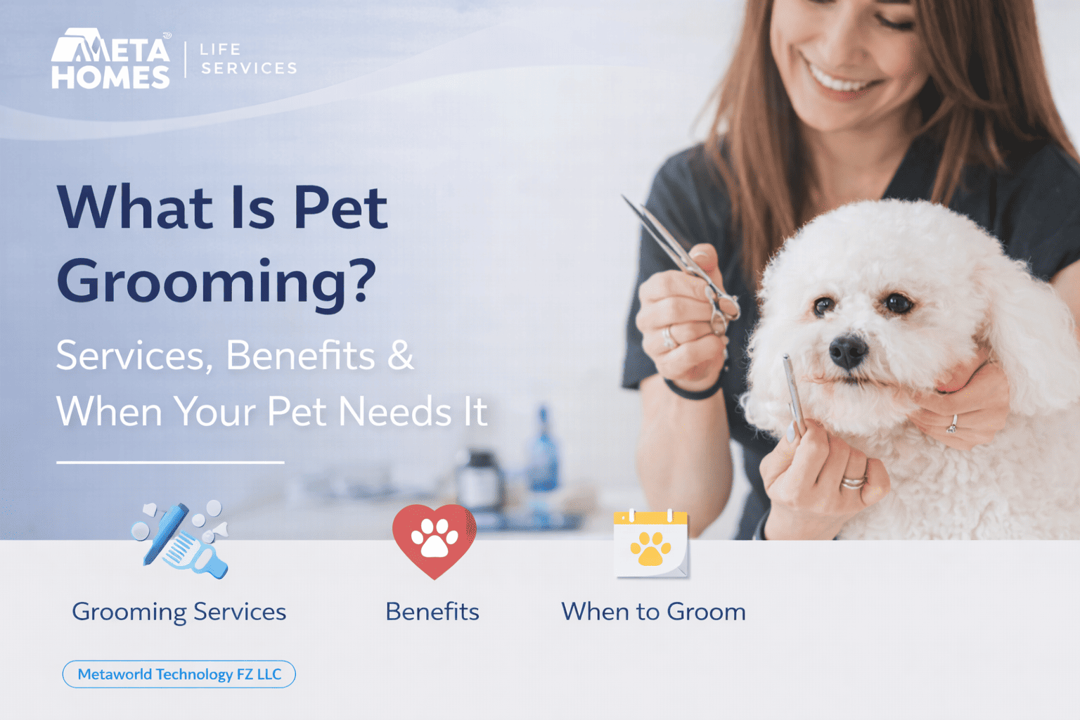 Pet grooming services