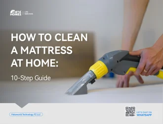 clean mattress at home